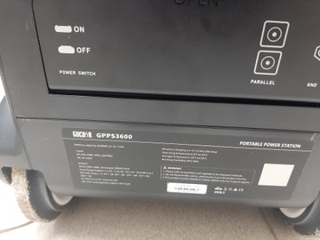 Б/в Зарядна станція Gucbir gpps3600 3840wh 01-200983692