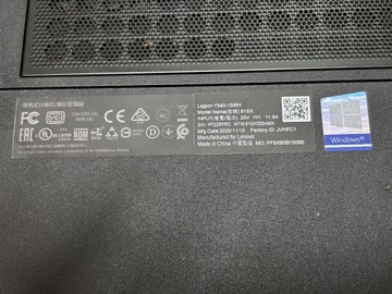 Б/в Ноутбук Lenovo 15/core i5 9300hf ddr4/16gb ddr4/ssd 512 gb/geforce gtx1660ti 6gb 01-200998802