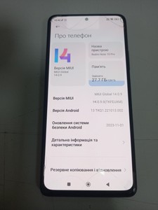 Б/в Мобільний телефон Xiaomi redmi note 10 pro 6/128gb 01-201039850