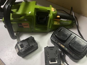 Б/в Пила ланцюгова Procraft pca 40/2 + 2акб і зп 01-201048260