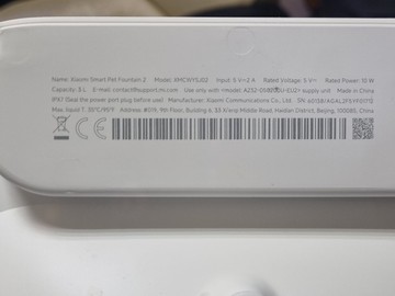 Б/у Поїлка для тварин Xiaomi smart pet fountain 2 01-201054879