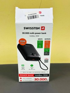 Б/в Повербанк Swissten voltbox 30000mah 35w 01-201087039