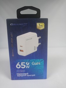Б/в Мережевий зарядний пристрій Grand-X ch-960w 65w 01-201111872