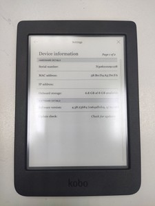 Б/в Електронна книга Kobo nia 306 01-201122637