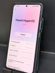 Б/в Мобільний телефон Xiaomi redmi note 14 8/256gb 01-201121215