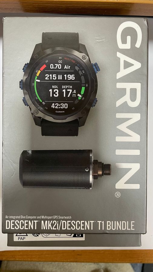 СМАРТ-ГОДИННИК GARMIN Descent Mk2i Titanium Carbon