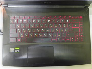 01-200773322: Msi 15/core i7-10750h ddr4/16gb ddr4/hdd *відсутній/ssd 512 gb/geforce rtx3060 6gb