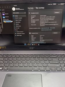 01-200790589: Acer 15/core i5-12450h ddr5/16gb ddr5/hdd *відсутній/ssd 480 gb/geforce rtx3050 4gb