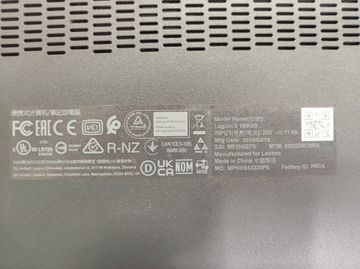 Б/в Ноутбук Lenovo 16/core i7-13650hx ddr5/16gb ddr5/hdd *відсутній/ssd 512 gb/geforce rtx4060 8gb 01-200806325