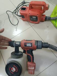 Б/у Фарбопульт з компресором Black&Decker hvlp400 01-200819566