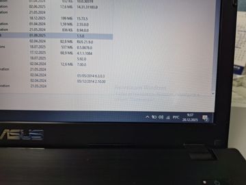 Б/у Ноутбук Asus 15/core i5 2450m ddr3/12gb ddr3/hdd *відсутній/ssd 300 gb/*інтегрована 01-200790021