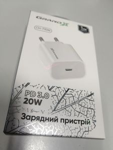 Б/в Зарядний блок Grand-X ch-770 20w type-c 01-200845787