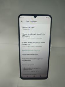 Б/у Мобильный телефон Zte blade a35 2/64gb 01-200846915