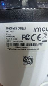 Б/у Ip-камера Imou ipc-f22ap 01-200864126