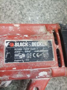 Б/в Перфоратор Black&Decker kd970 01-200873441