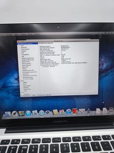 Б/у Ноутбук Apple a1278 macbook pro 13,3" core i5 2,4ghz/ ram4gb/ ssd120gb 01-200876804