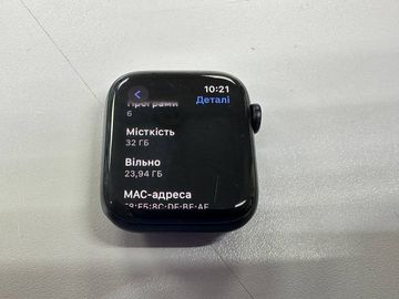 Б/в Смарт-годинник Apple watch se 2 gps 44mm aluminium case 01-200884574