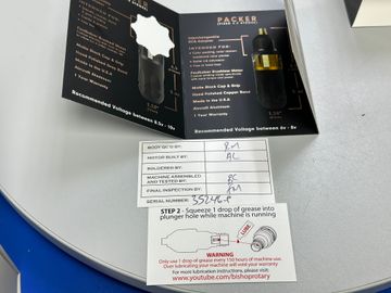 Б/в Тату машинка Wand Packer bishop 4.2 01-200892188