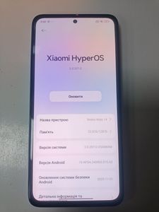 Б/в Мобільний телефон Xiaomi redmi note 14 6/128gb 01-200894119