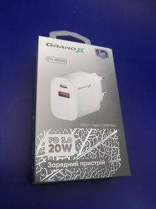 Б/в Зарядний блок Grand-X ch-890w usb+type-c 01-200893748