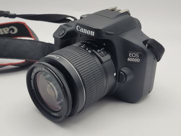Б/в Фотоапарат Canon eos 4000d + ef-s 18-55mm macro 0-25m 0,8ft 01-200836785