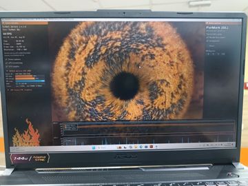 Б/в Ноутбук Asus 17/ryzen 5 7535hs ddr5/16gb ddr5/hdd *відсутній/ssd 512 gb/geforce rtx2050 4gb 01-200899908