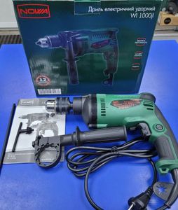 Б/у Дрель ударная Nova wi 1000 ji 1000 ват 16-000271054