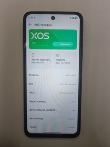 Б/в Мобільний телефон Infinix hot 60i 8/128gb 01-200901398