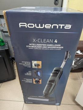 Б/у Вертикальний пилосос +мийний пилосос Rowenta x-clean 4 gz5037wo 01-200905687