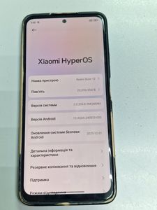 Б/в Мобільний телефон Xiaomi redmi note 12 8/256gb 01-200907120