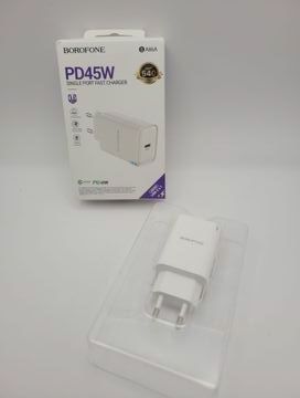 Б/в Мережевий зарядний пристрій Borofone ba86a pd45w 01-200919554