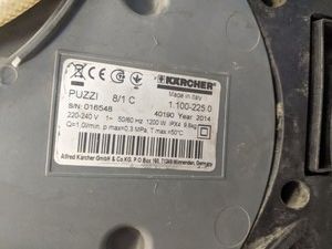 Б/у Пылесос Karcher puzzi 8/1 c 01-200932483