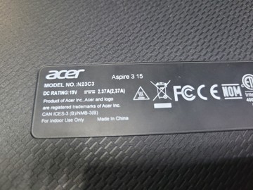 Б/у Ноутбук Acer 15/ryzen 5 7520u ddr5/8gb ddr5/ssd 512 gb/*інтегрована 01-200938603