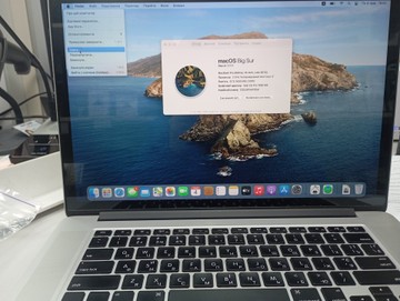 Б/в Ноутбук Apple a1398 15,4" core i7 2ghz/ram8gb/ssd256/intel iris pro 1536 mb 01-200963189