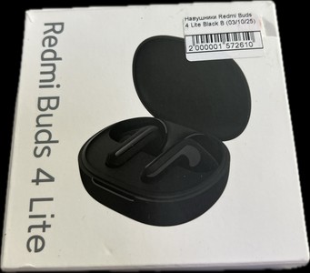 Б/в Навушники Redmi buds 4 lite black 18-000096172