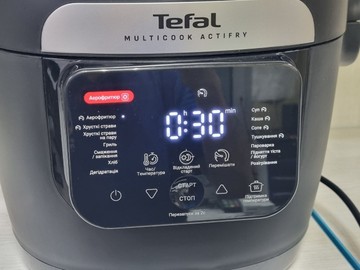 Б/у Фритюрница Tefal 2в1 multicook actifry my741cf1 01-201006121