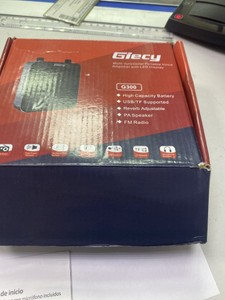 Б/в Підсилювач голосу Giecy g300 01-201011540