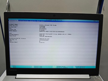 Б/в Ноутбук екран 15,6" Lenovo amd pentium n5000 1,1ghz/ ram4gb/ hdd500gb/ amd 530 2gb/1366x768 01-201035531