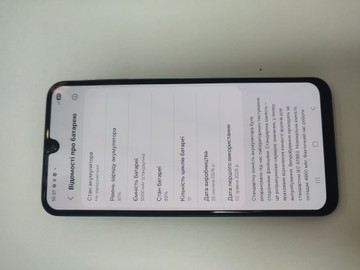 Б/в Мобільний телефон Samsung galaxy a25 5g sm-a256b 6/128gb 01-201035866