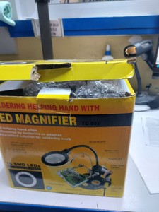 Б/у Паяльная станция Led Magnifier te-802 01-201032198
