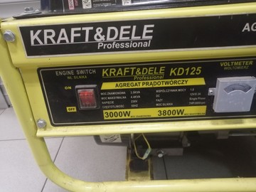 Б/в Генератор Kraft&Dele kd125 01-201052739