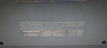 Б/в Зарядна станція Anker 535 powerhouse 512 wh 500w eu 01-201090442