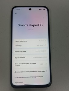 Б/в Мобільний телефон Xiaomi redmi 15 4g 8/256gb 01-201127314