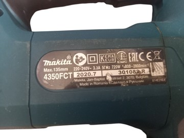 Б/в Електролобзик Makita 4350fct 01-201086588