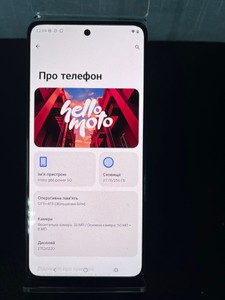Б/в Мобільний телефон Motorola moto g86 power 12/256gb 01-201175164