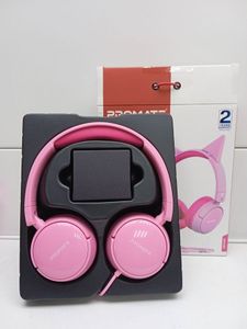 01-200534038: Promate hd stereo kidsafe wired headset jewel