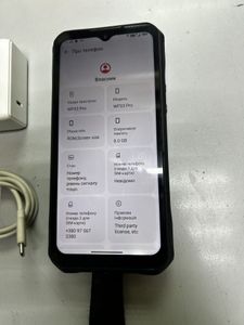 Б/в Мобільний телефон Oukitel wp33 pro 8/256gb 01-200808090