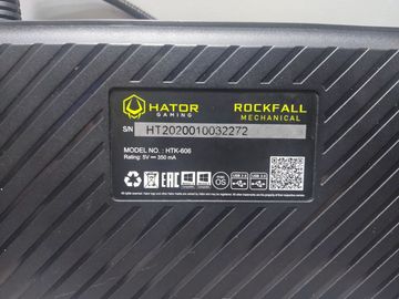 Б/в Клавіатура Hator rockfall mechanical 01-200819275