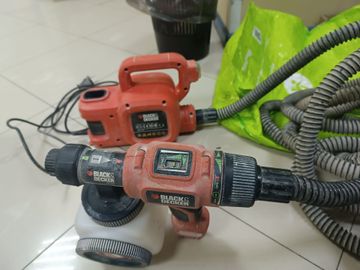 Б/у Фарбопульт з компресором Black&Decker hvlp400 01-200819566