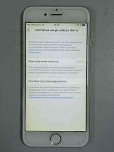 Б/в Мобільний телефон Apple iphone 6 64 01-200821017